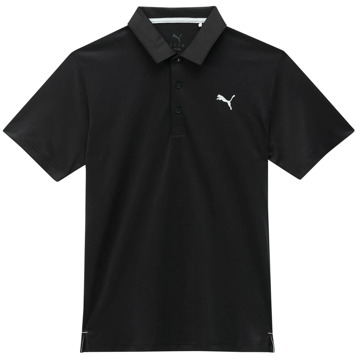 Puma Golf Icon 2.0 Polo, Schwarz - Golflaedchen.de