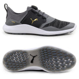 Puma IGNITE NXT Disc Herren Golfschuhe, Dunkelgrau / Schwarz - Golflaedchen.de