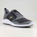 Puma IGNITE NXT Disc Herren Golfschuhe, Dunkelgrau / Schwarz - Golflaedchen.de