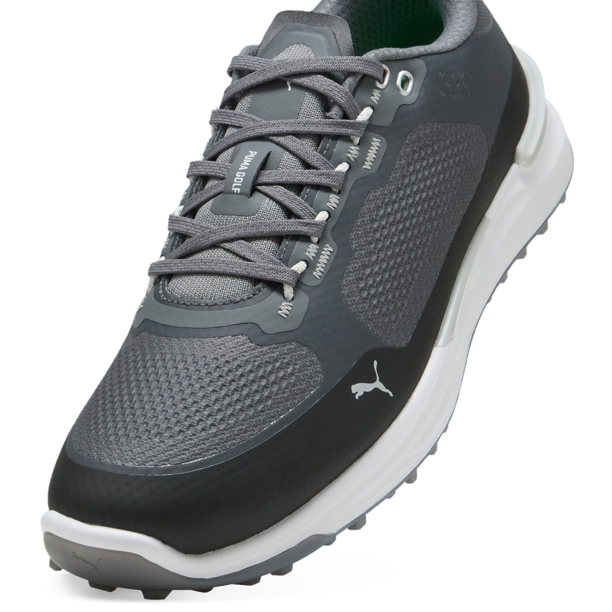 Puma IGNITE Elevate X Herren Golfschuhe, Grau / Schwarz / Weiß - Golflaedchen.de