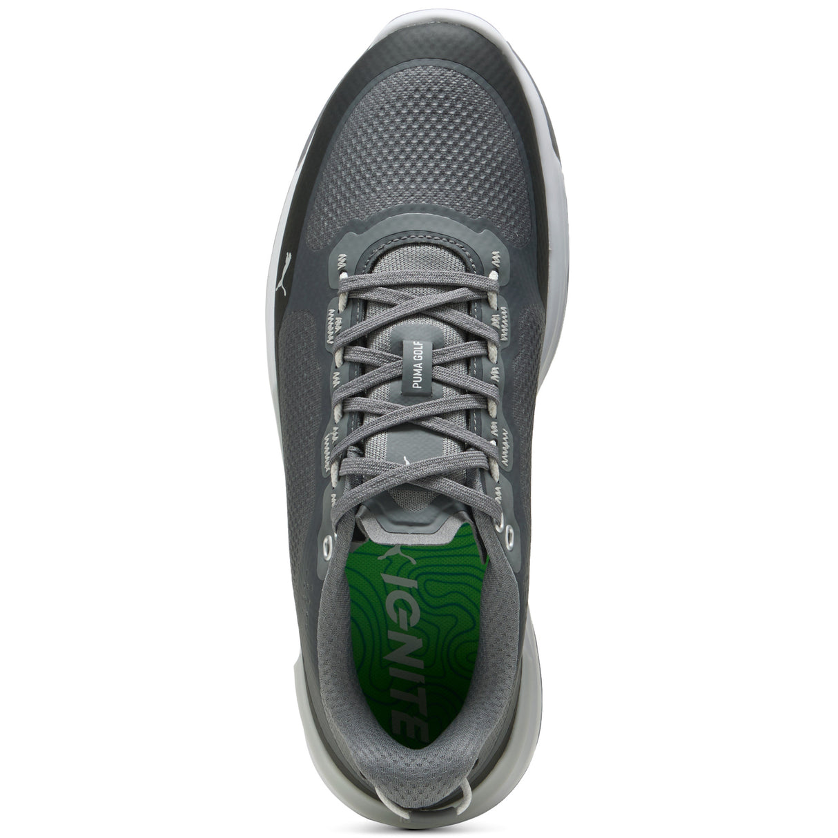 Puma IGNITE Elevate X Herren Golfschuhe, Grau / Schwarz / Weiß - Golflaedchen.de