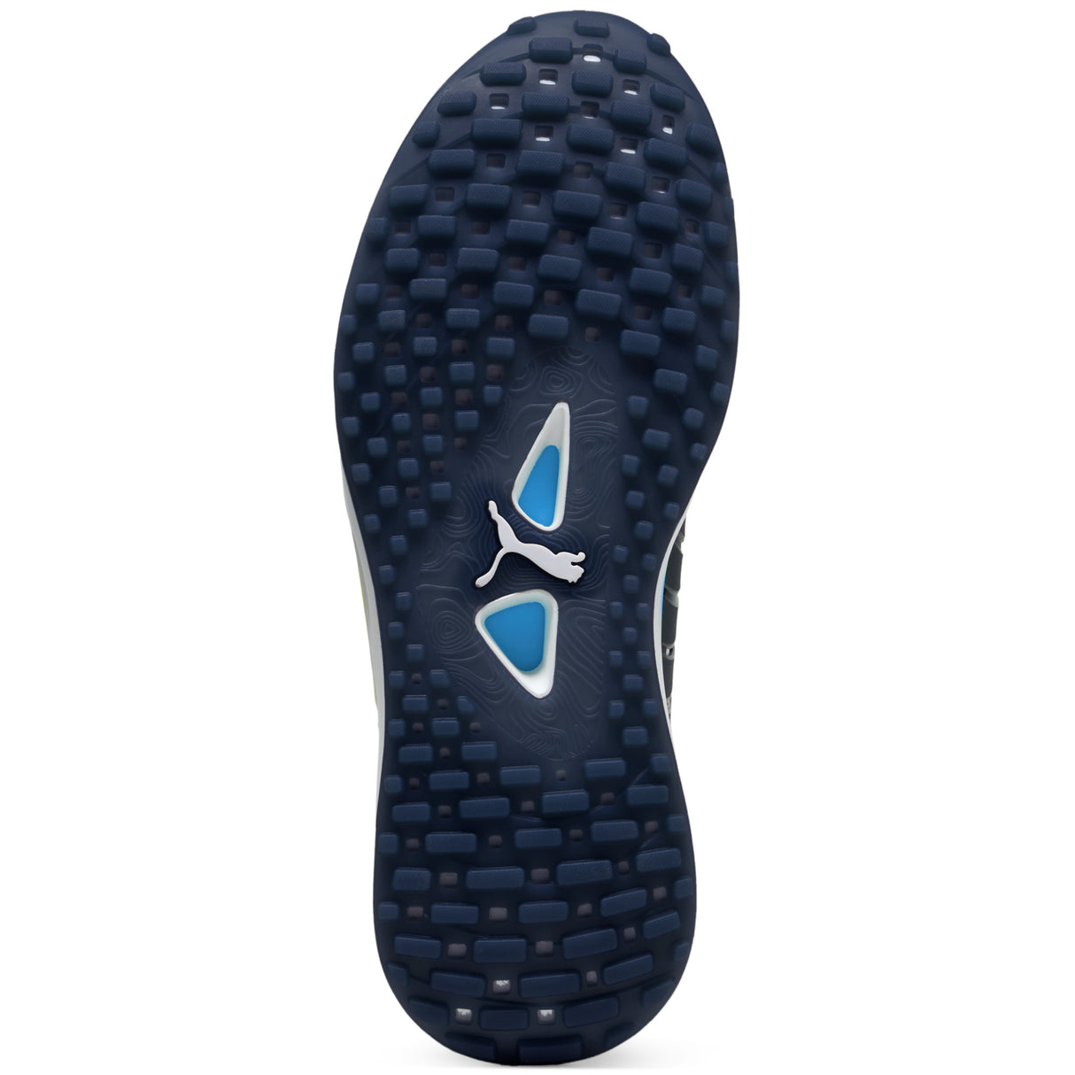 Puma IGNITE Elevate 2 Herren Golfschuhe, Weiß / Navy - Golflaedchen.de