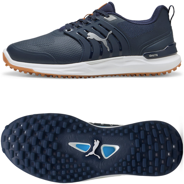 Puma IGNITE Elevate 2 Herren Golfschuhe, Navy - Golflaedchen.de