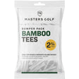 Masters Bambus Bamboo Tees, 110 Stück, 2 3/4", weiss - Golflaedchen.de