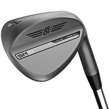 Titleist Vokey Design SM10 Wedge, Nickel, Stahlschaft, Herren Rechtshand - Golflaedchen.de
