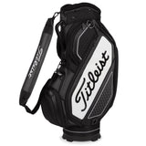 Titleist 2026 Midsize Staff Cartbag, Schwarz / Weiß - Golflaedchen.de