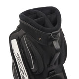 Titleist 2026 Midsize Staff Cartbag, Schwarz / Weiß - Golflaedchen.de