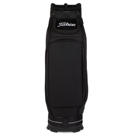 Titleist 2026 Midsize Staff Cartbag, Schwarz / Weiß - Golflaedchen.de