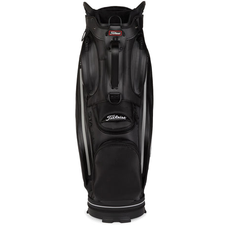 Titleist 2026 Premium StaDry Waterproof Cartbag, Weiß / Schwarz - Golflaedchen.de