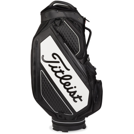 Titleist 2026 Premium StaDry Waterproof Cartbag, Weiß / Schwarz - Golflaedchen.de