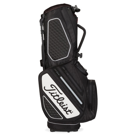 Titleist 2026 Premium Tour Staff StaDry Waterproof Standbag, Weiß / Schwarz - Golflaedchen.de