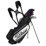 Titleist 2026 Premium Tour Staff StaDry Waterproof Standbag, Weiß / Schwarz - Golflaedchen.de