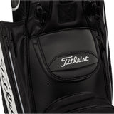 Titleist 2026 Premium Tour Staff StaDry Waterproof Standbag, Weiß / Schwarz - Golflaedchen.de