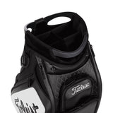 Titleist 2026 Tour Staff Cartbag, Schwarz / Weiß - Golflaedchen.de