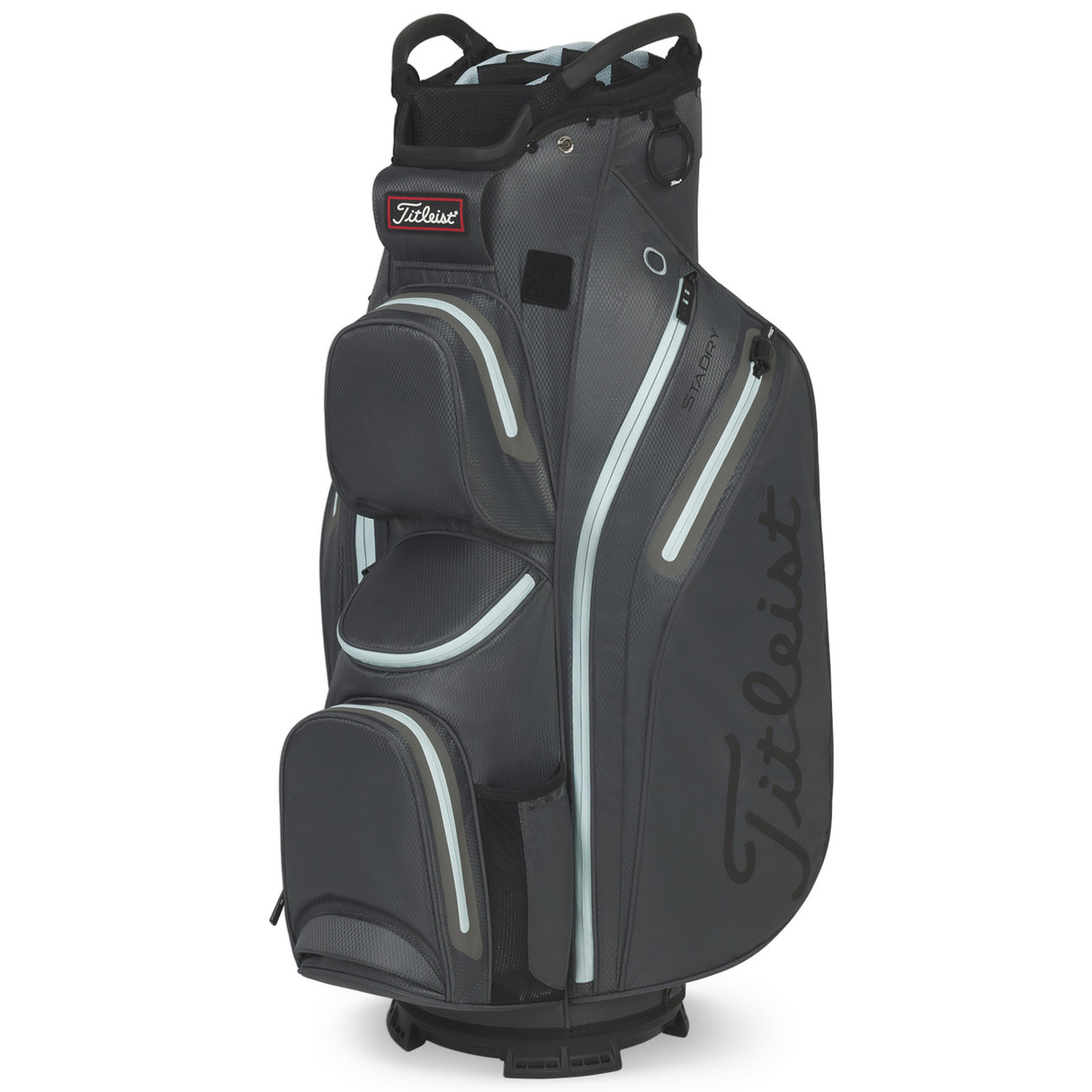 Titleist 2025 Cart 14 StaDry Waterproof Cartbag, Charcoal Sky - Golflaedchen.de