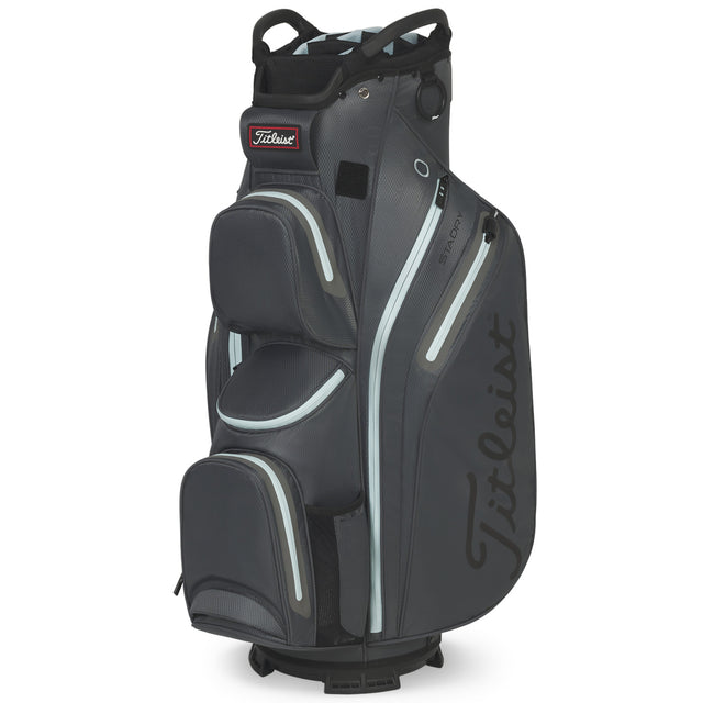 Titleist 2025 Cart 14 StaDry Waterproof Cartbag, Charcoal Sky - Golflaedchen.de