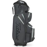 Titleist 2025 Cart 14 StaDry Waterproof Cartbag, Charcoal Sky - Golflaedchen.de