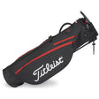 Titleist 2026 Premium Carrybag / Pencil Bag, Schwarz / Rot - Golflaedchen.de