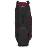 Titleist 2026 Hybrid 14 StaDry Waterproof Standbag, Schwarz / Rot - Golflaedchen.de