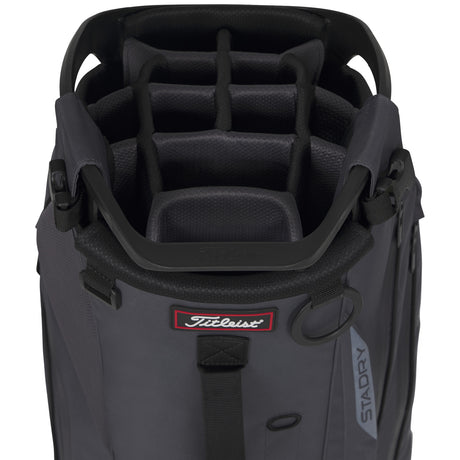 Titleist 2026 Hybrid 14 StaDry Waterproof Standbag, Graphitgrau - Golflaedchen.de