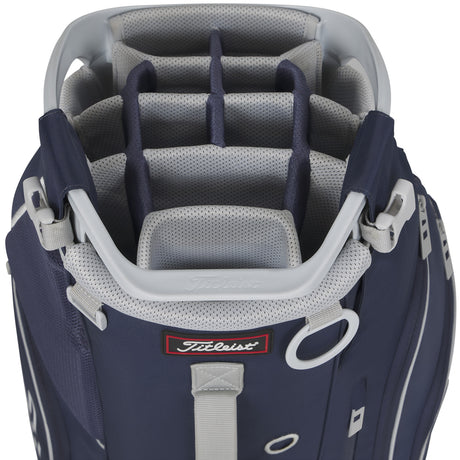 Titleist 2026 Hybrid 14 Standbag, Navy / Marmor - Golflaedchen.de