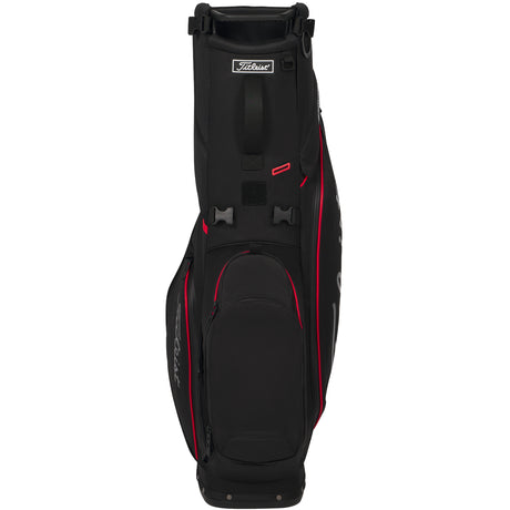 Titleist Players S4 StaDry Waterproof Standbag, Schwarz / Rot - Golflaedchen.de