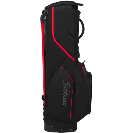 Titleist Players S4 StaDry Waterproof Standbag, Schwarz / Rot - Golflaedchen.de