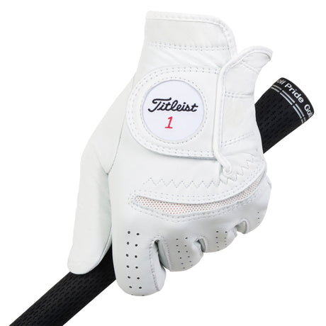 Titleist Perma Soft Leder Handschuh, Herren - Rechts getragen - Golflaedchen.de