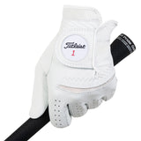 Titleist Perma Soft Leder Handschuh, Damen - Links getragen - Golflaedchen.de