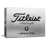 Titleist Pro V1x Left Dash Golfbälle 2025, 12 Stück - Golflaedchen.de