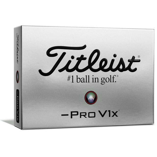 Titleist Pro V1x Left Dash Golfbälle 2025, 12 Stück - Golflaedchen.de