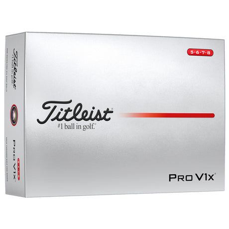 Titleist Pro V1x Golfbälle 2026, 12 Stück - Golflaedchen.de