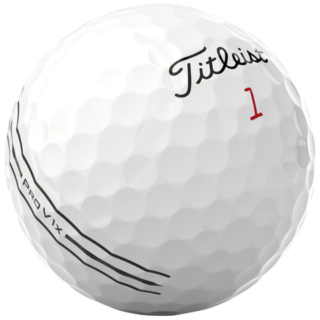 Titleist Pro V1x Alignment Golfbälle 2026, 12 Stück - Golflaedchen.de