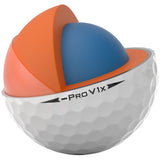 Titleist 3+1 Pro V1x Left Dash Golfbälle 2026, Vorteilspack, 48 Stück - Golflaedchen.de