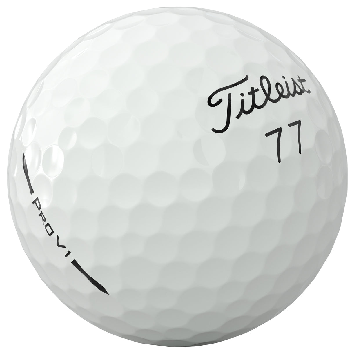 Titleist Pro V1 Golfbälle 2026, Alle Nummern , Weiß, 12 Stück - Golflaedchen.de
