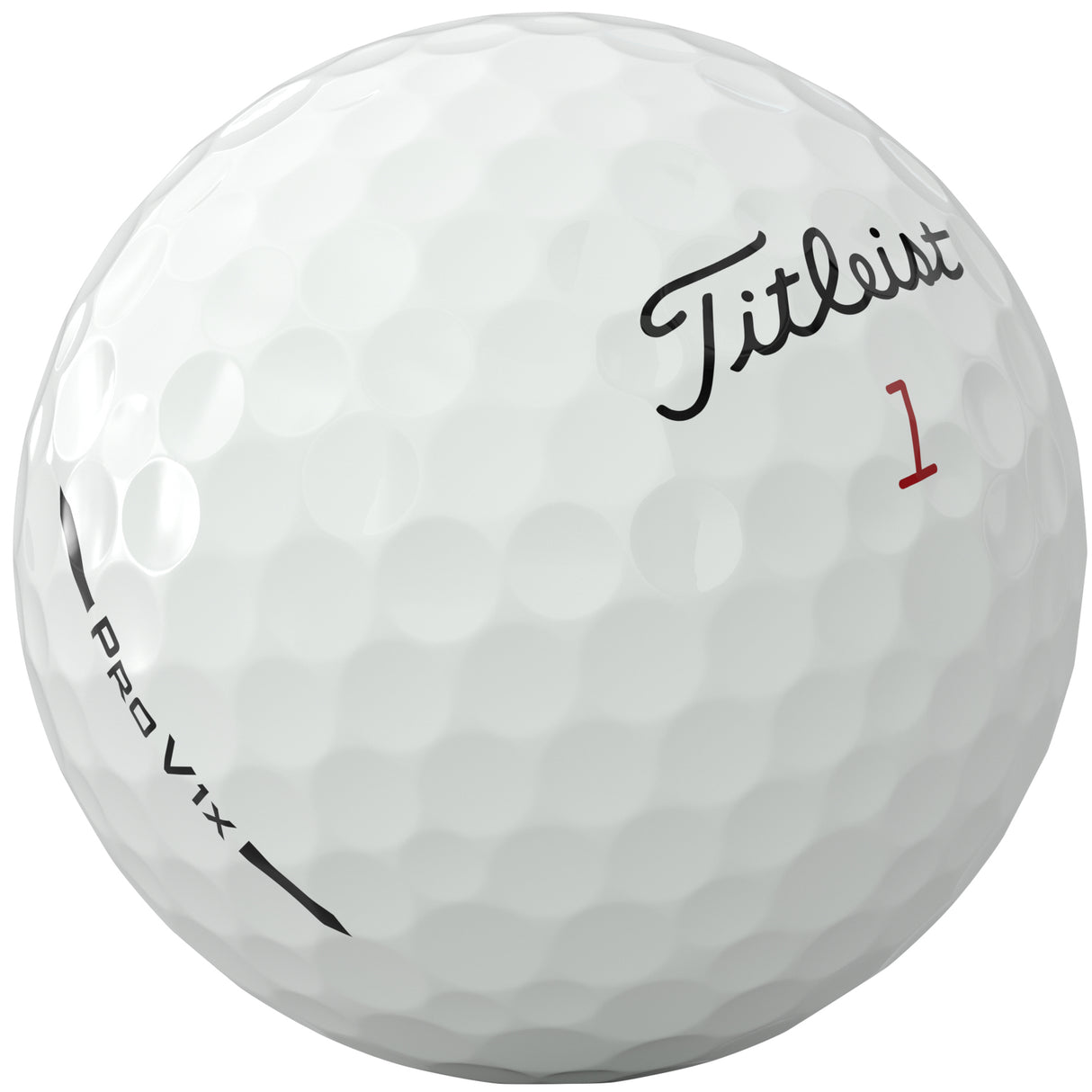 Titleist Pro V1x Golfbälle 2026, Alle Nummern , Weiß, 12 Stück - Golflaedchen.de