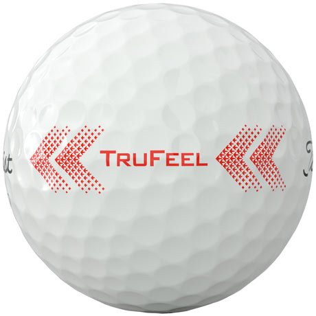 Titleist 2026 TruFeel AIM 360° Golfbälle, Weiß, 12 Stück - Golflaedchen.de
