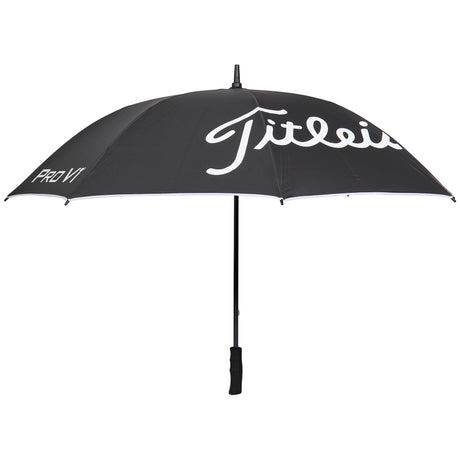 Titleist Tour Lightweight UV Single Canopy Golf Regenschirm, Schwarz - Golflaedchen.de