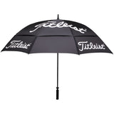Titleist Tour Double Canopy Golf Regenschirm, Schwarz / Weiß - Golflaedchen.de