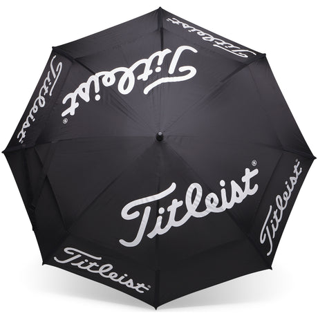 Titleist Tour Double Canopy Golf Regenschirm, Schwarz / Weiß - Golflaedchen.de