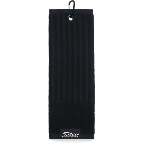 Titleist Players Tri - Fold Golf Schlägertuch / Handtuch, Schwarz - Golflaedchen.de