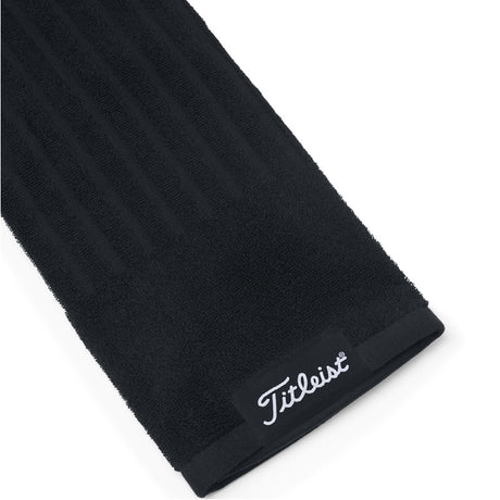 Titleist Players Tri - Fold Golf Schlägertuch / Handtuch, Schwarz - Golflaedchen.de