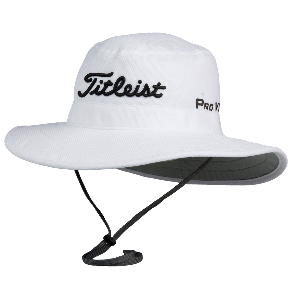 Titleist Tour Aussie Golf Sonnenhut, Weiß / Schwarz - Golflaedchen.de