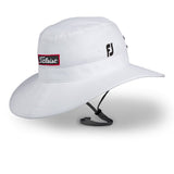 Titleist Tour Aussie Golf Sonnenhut, Weiß / Schwarz - Golflaedchen.de
