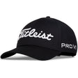 Titleist 2026 Tour Performance Herren Cap, Schwarz / Weiß - Golflaedchen.de