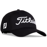 Titleist 2026 Tour Performance Herren Cap, Schwarz / Weiß - Golflaedchen.de