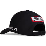 Titleist 2026 Tour Performance Herren Cap, Schwarz / Weiß - Golflaedchen.de