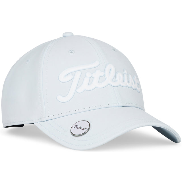 Titleist 2026 Players Performance Ball Marker Cap, Hellblau / Weiß - Golflaedchen.de
