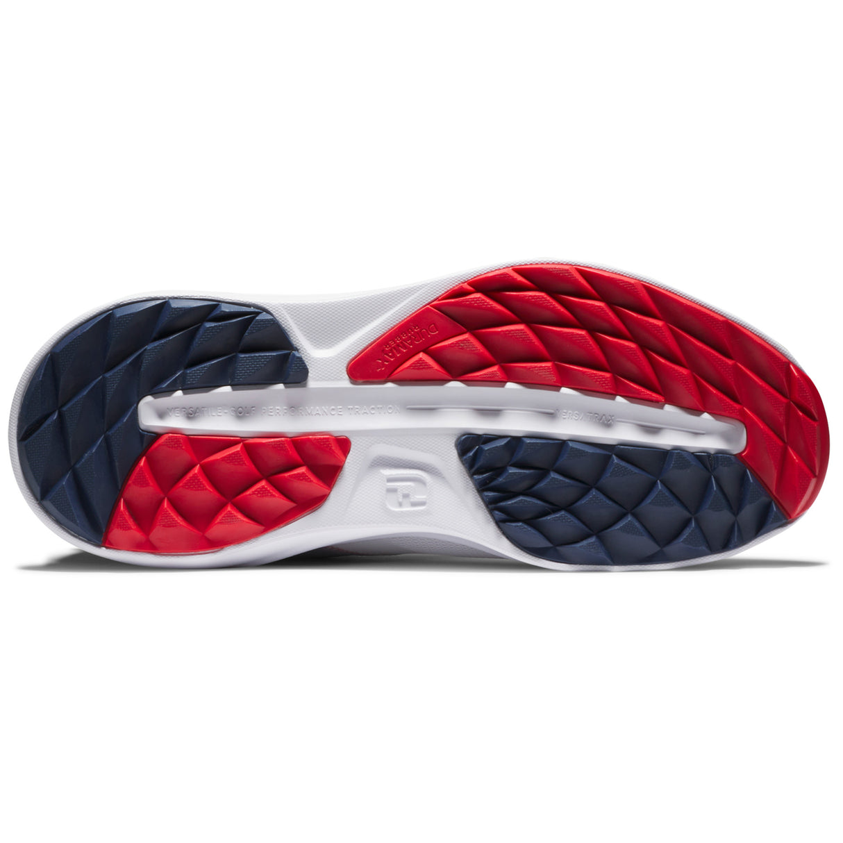 FootJoy Flex Herren Golfschuhe, Weiß / Navy / Rot - Golflaedchen.de
