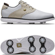 FootJoy Traditions Damen Golfschuhe, Weiß / Hellbraun - Golflaedchen.de